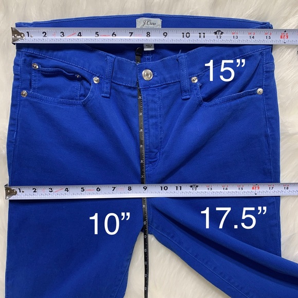 SOLD-J Crew High Rise Crop Skinny Jeans - Picture 6 of 7